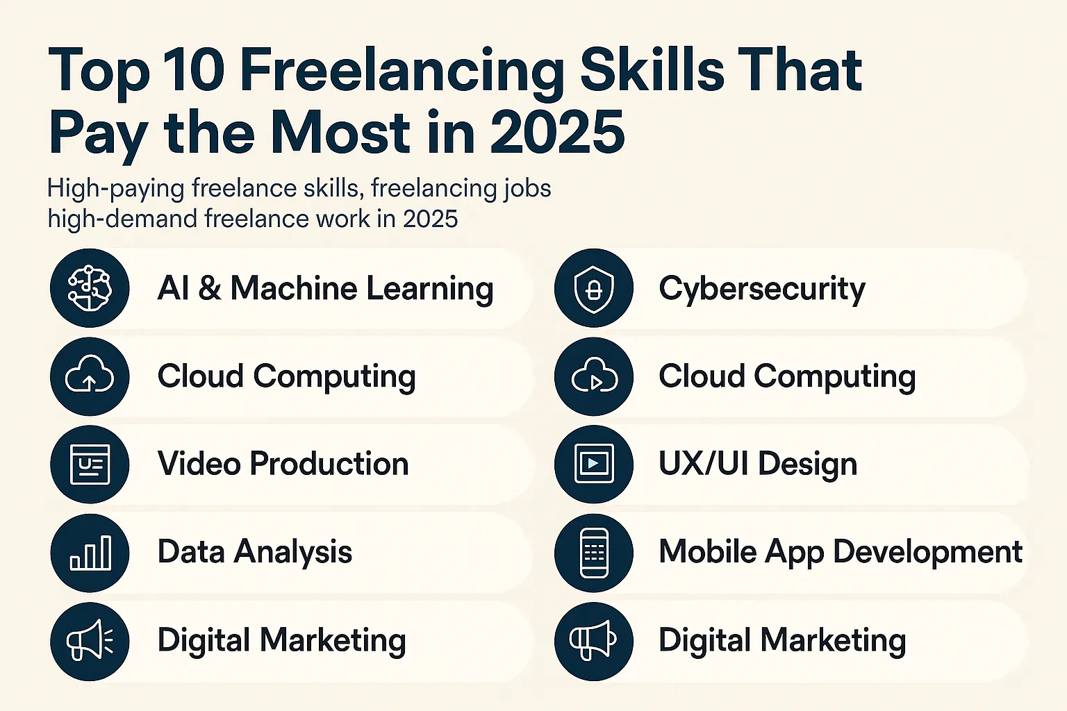 Top 10 Freelancing Skills That Pay the Most in 2025