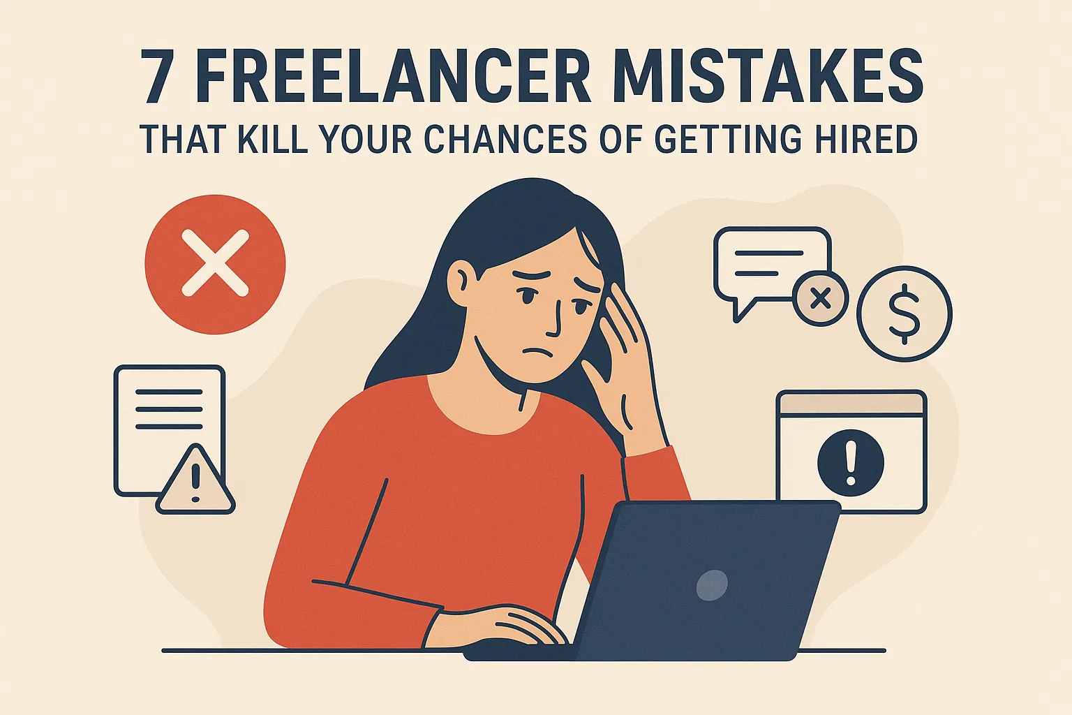 7 Freelancer Mistakes That Kill Your Chances of Getting Hired