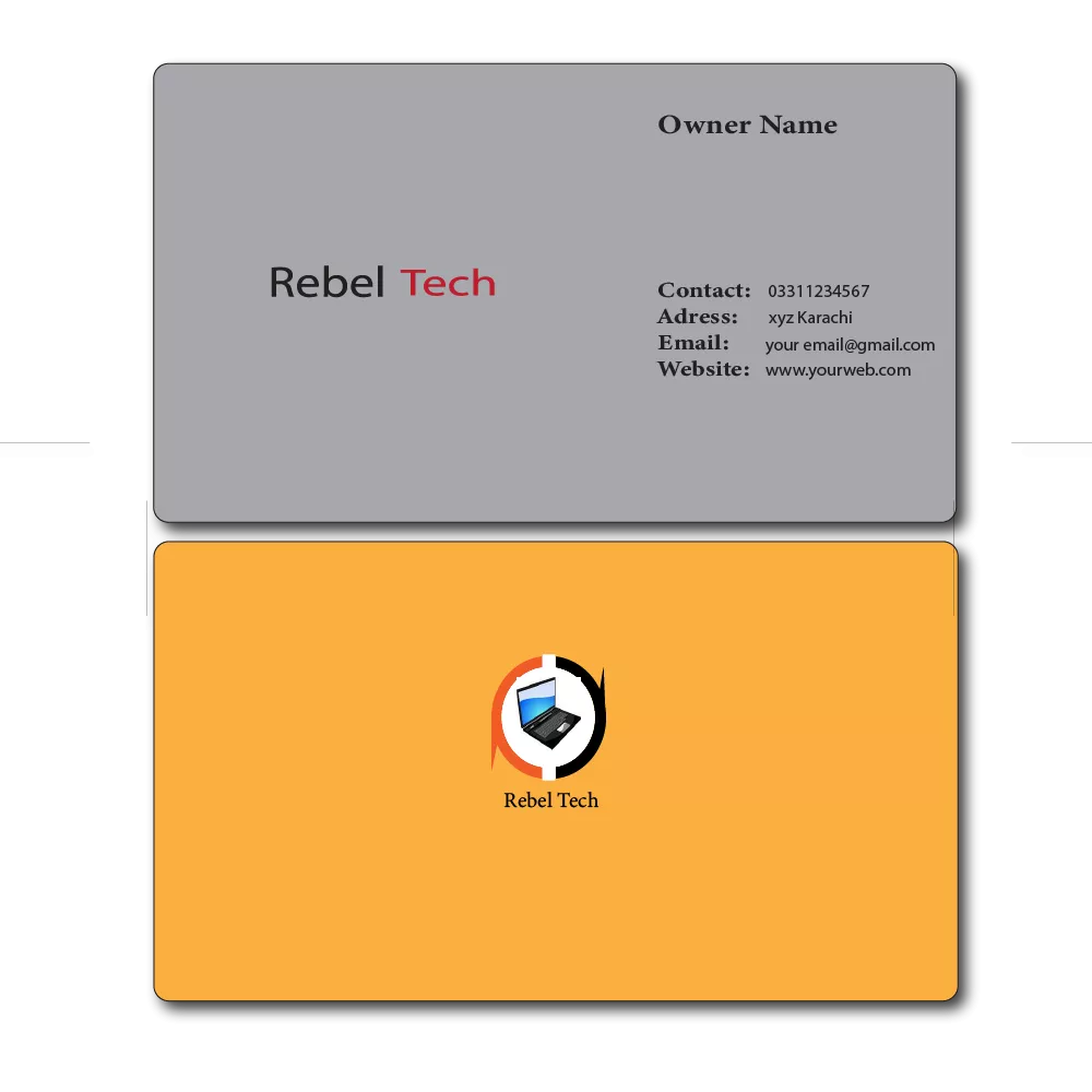 I will design business card for you