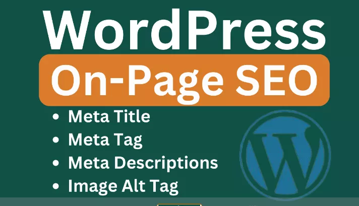 Optimize on page SEO, title, meta description image alt tags