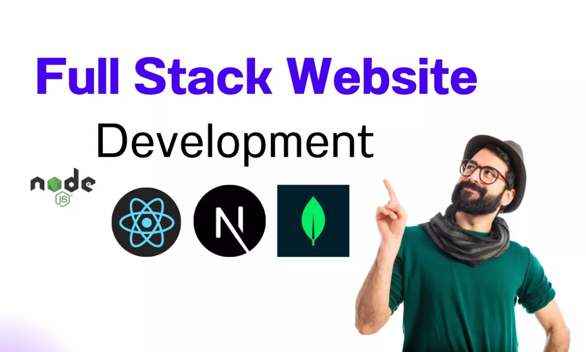 be react js and node js developer or full stack website