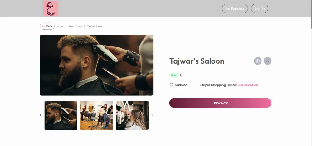 Multi-Shop Appointment Booking & Promotion Platform