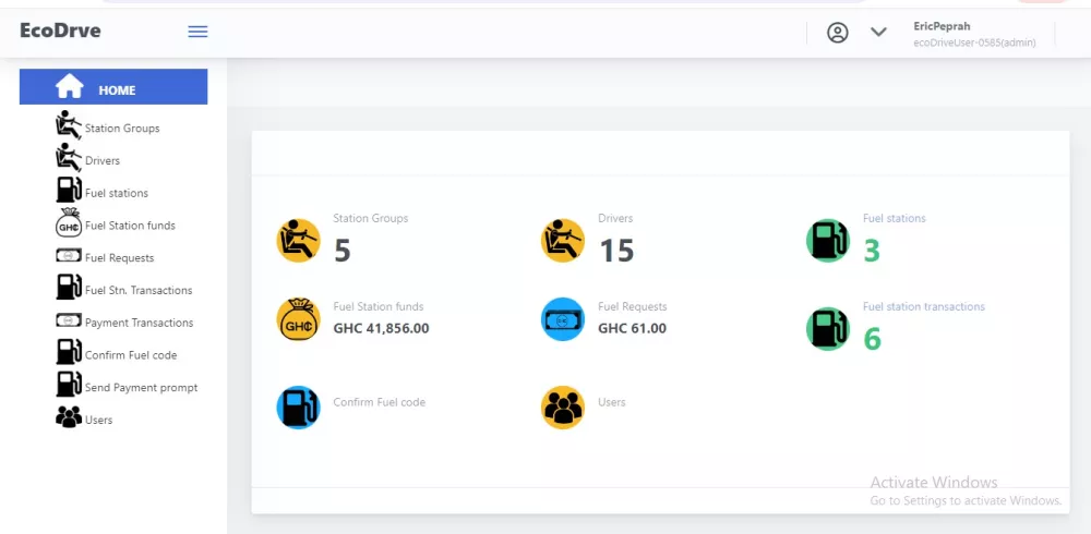 Fuel loan request web application